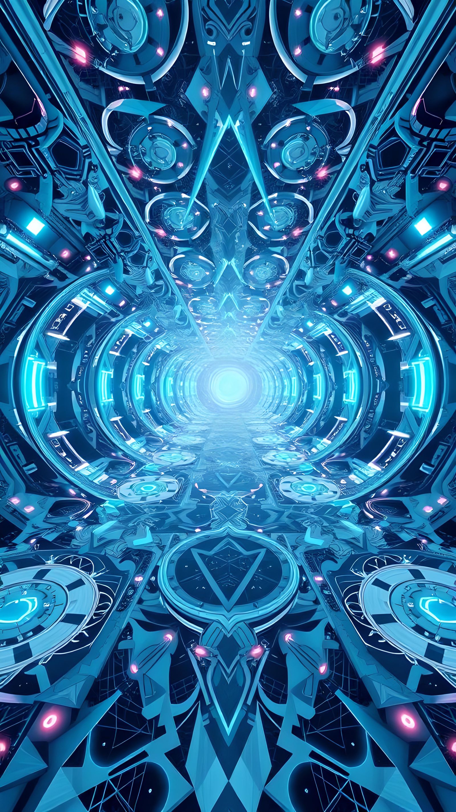 Psytrance Symmetrical Image in Unreal Engine 5