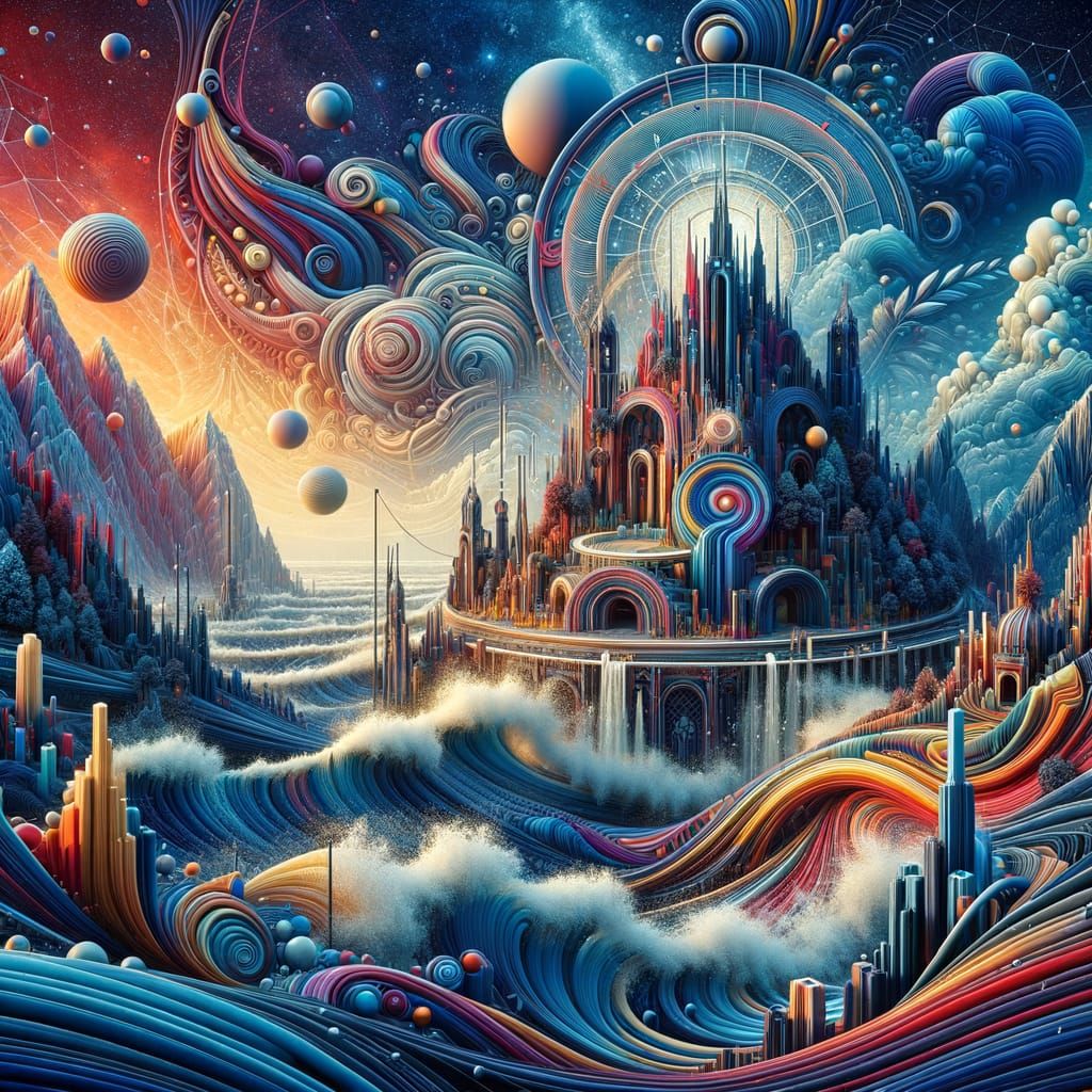 Hyperrealistic Masterpiece of Wandering Souls