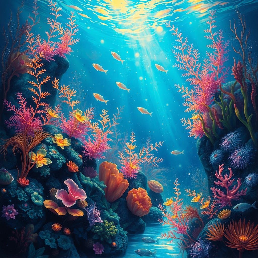 Enchanted Underwater Garden