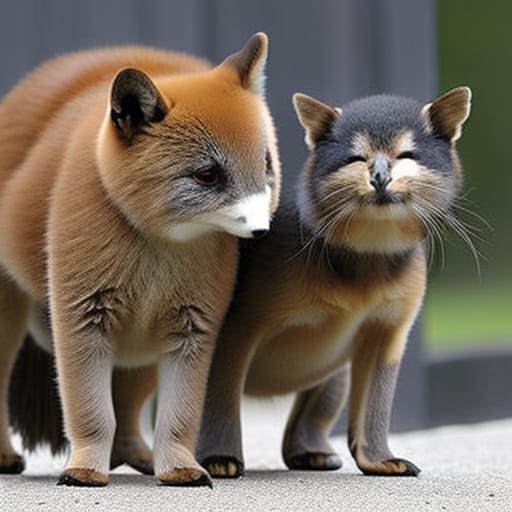 AI-Generated Cute Animals for Children