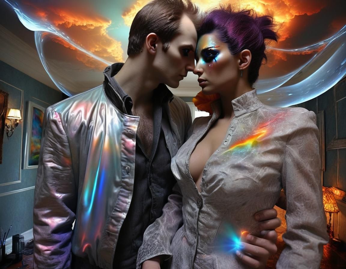 Stormy Sky: Surreal Hyperdetailed Photorealistic Art