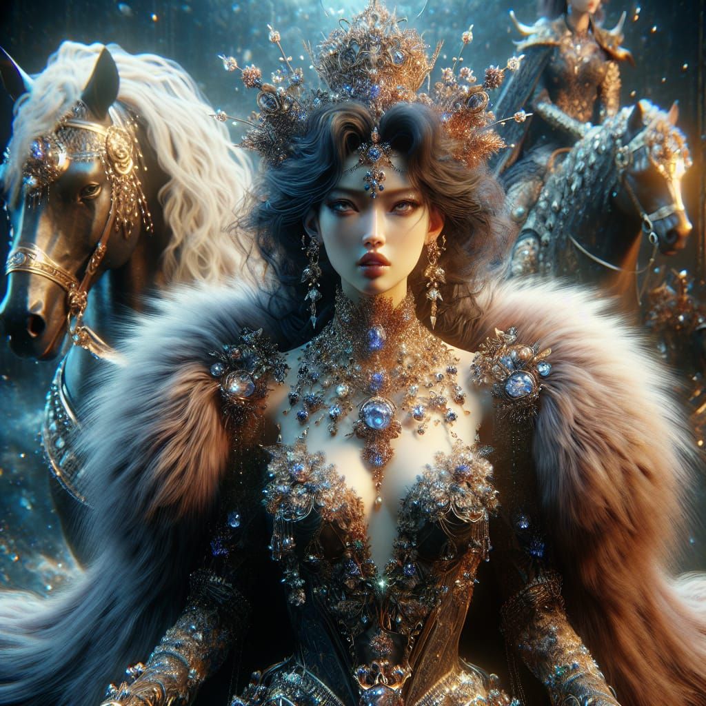 Evil Queen Concept Art in 8K Resolution