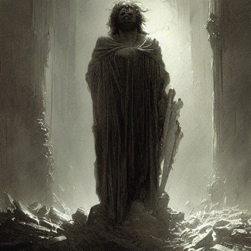 Dark Fantasy Horror Illustration