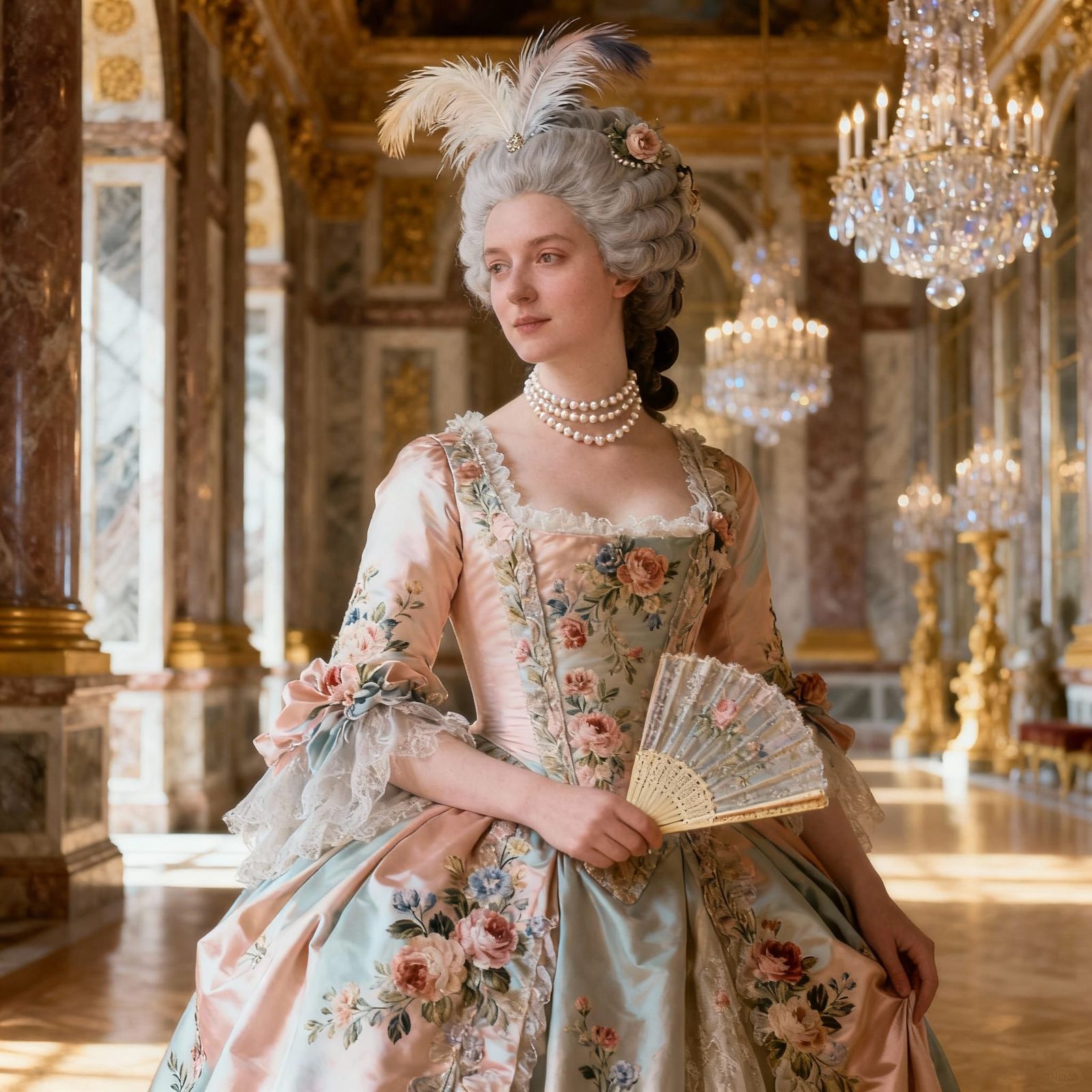 Versailles Court Lady in 1780