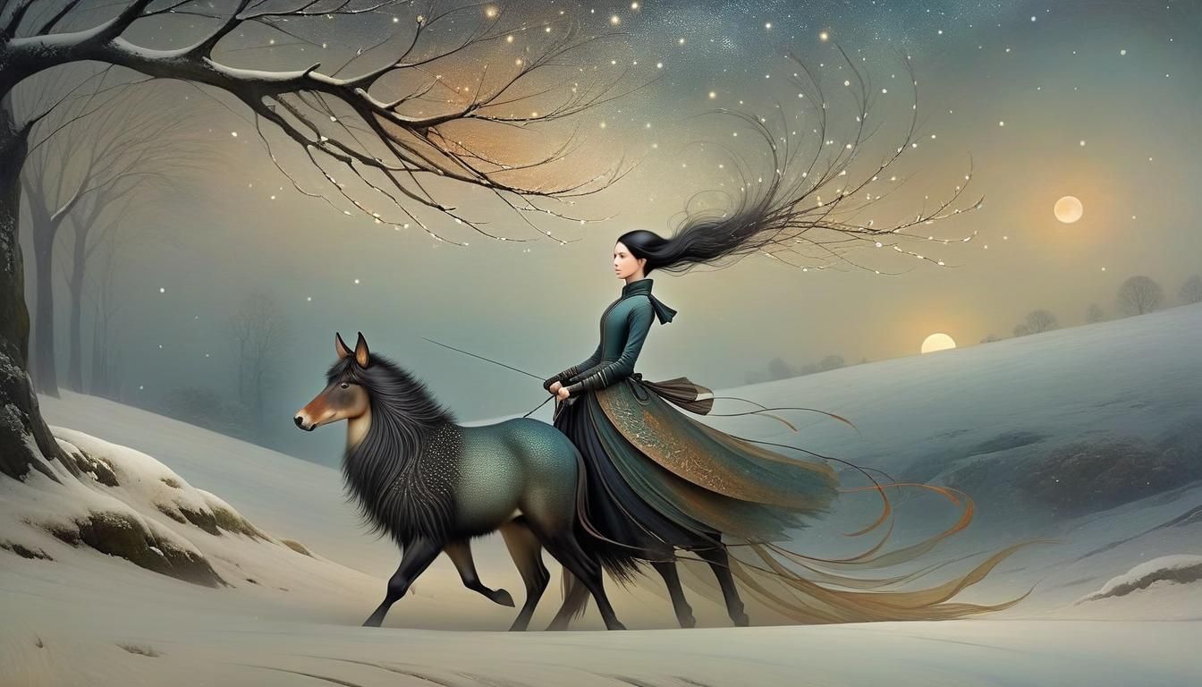 Ethereal Portrait in a Fantasy Art Style