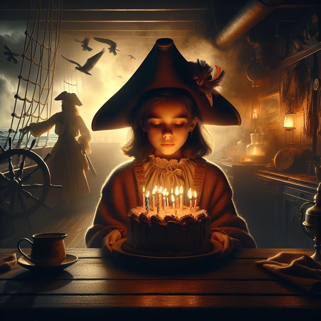 Birthday Wishes - I wish to be a pirate