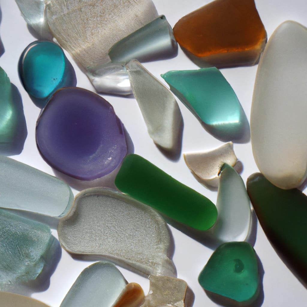 Exquisite Beach Glass in Pastel Hues