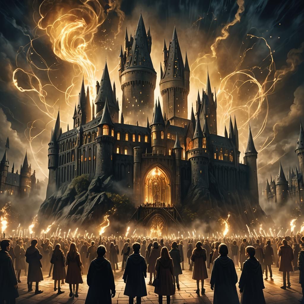 Dumbledore's Army: Magical Realism Concept Art