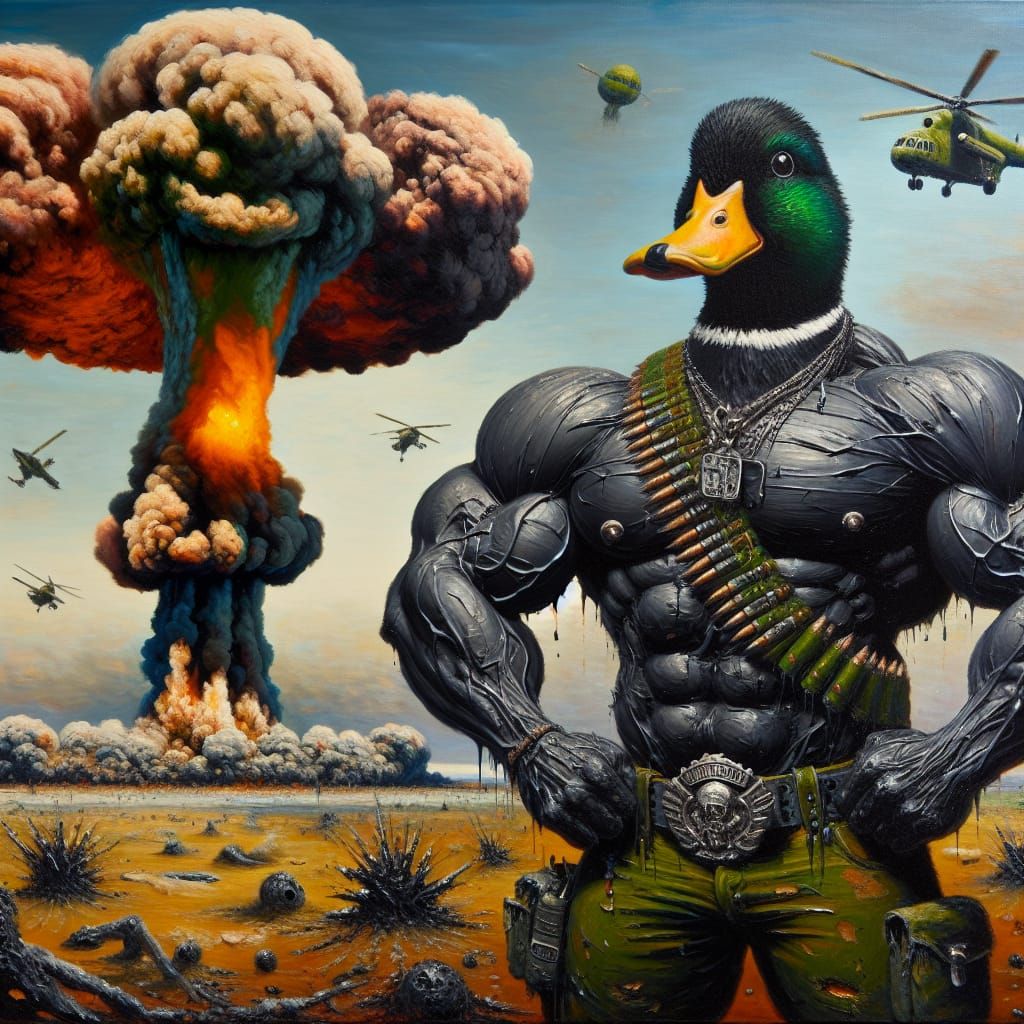 Sargent Feathry of the Quacking Commanducks