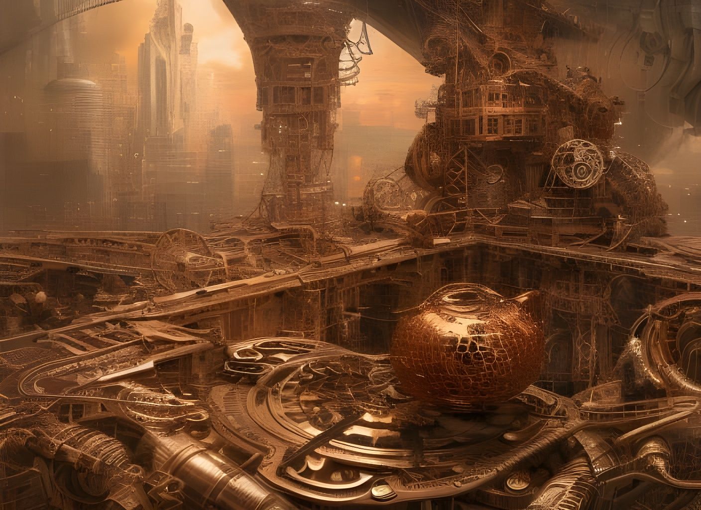 Hyperdetailed Deconstruction of a Copper Motor