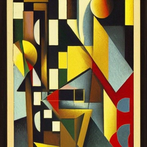 Abstract Clocks in Cubist Euclidean Style