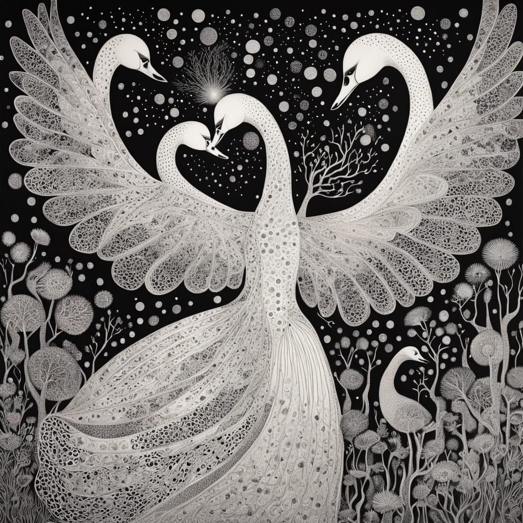 Dreamlike Goddesses Rise from the Forest Floor