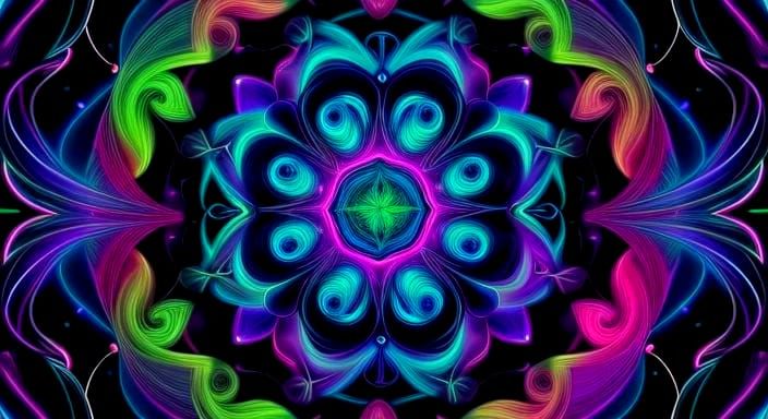 Scintillating Display of Light and Color