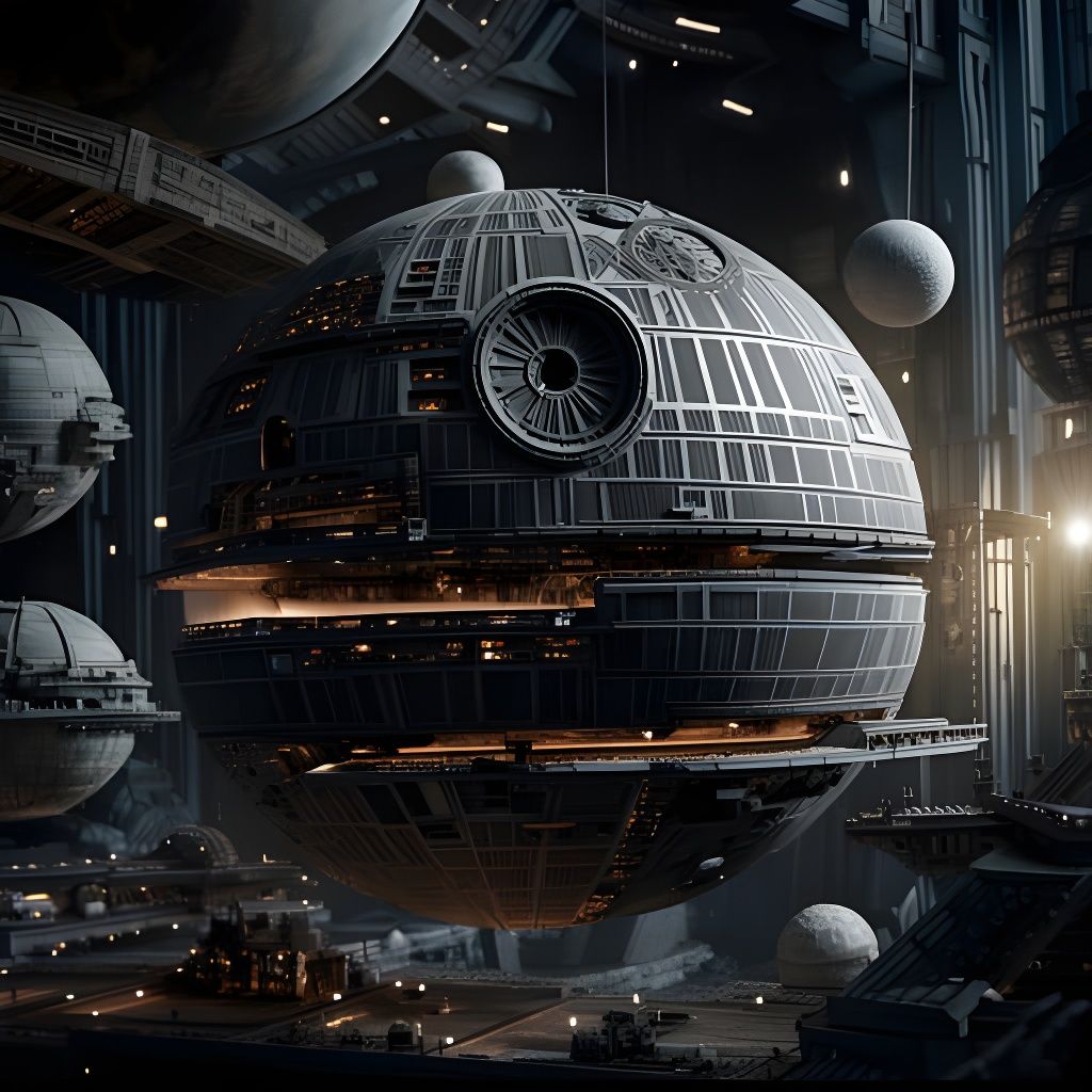 Death Star Warehouse Interior