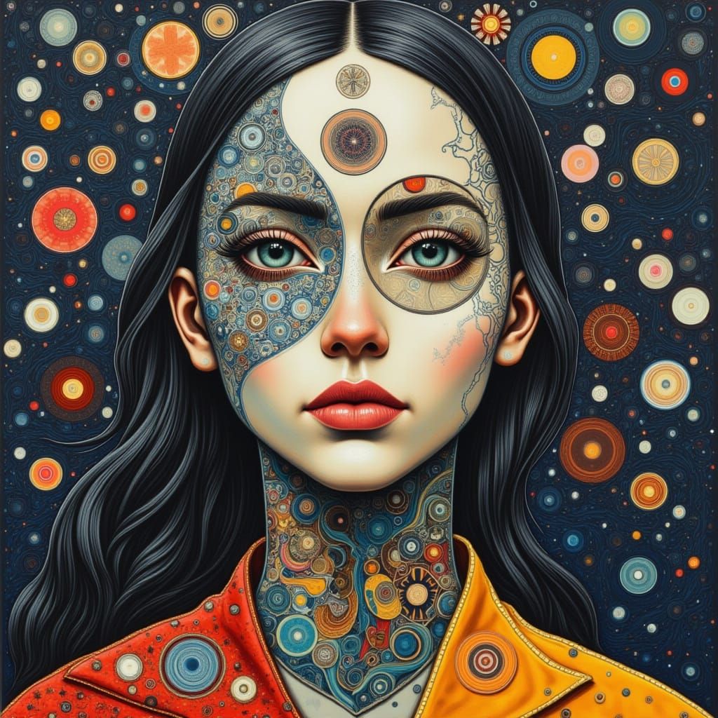 <lora:Inner Sight:1.0> <lora:Ad70s:1.0> <lora:kak-FabricFace...