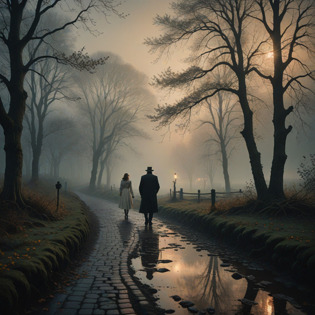 Moody Ephemeral Moment of Longing