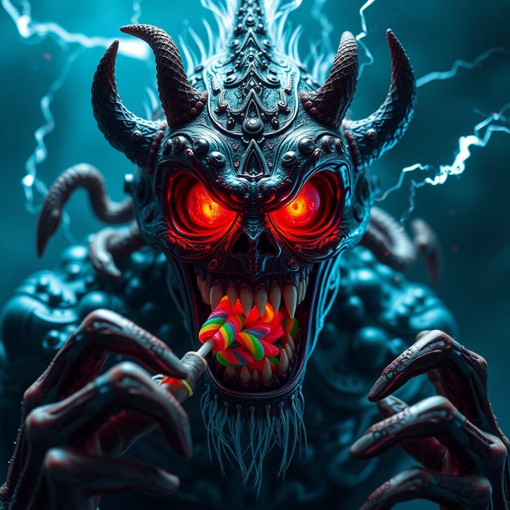 Goofy Monster's Candy Feast