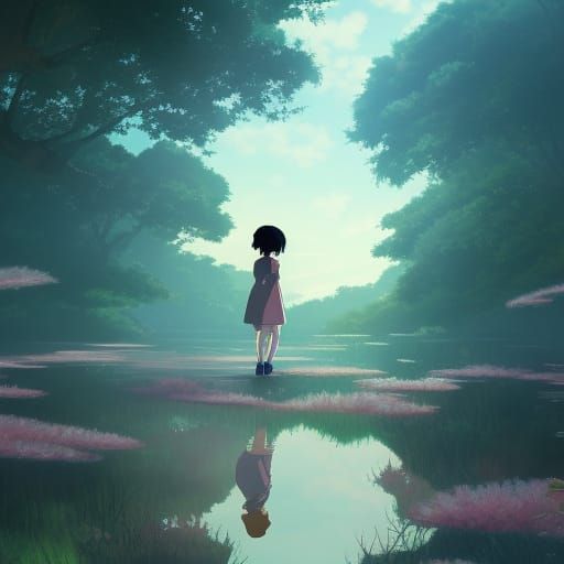 Anime Legacy: Studio Ghibli Style Key Visual