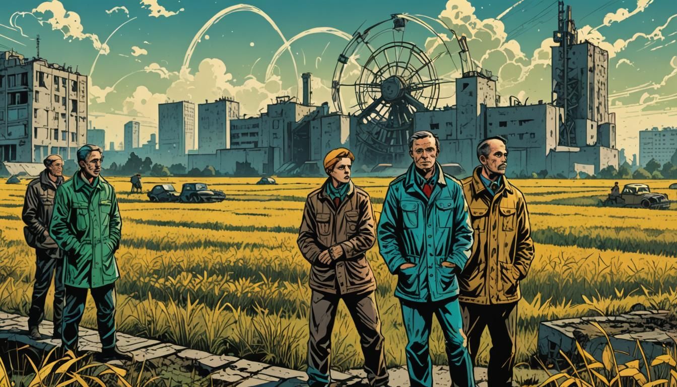 Eastern European Comic Art: Polish Farmers and Crop Circles