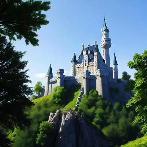 AI Generated Castle Image