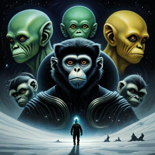 Strange Aliens at the Edge of the Universe