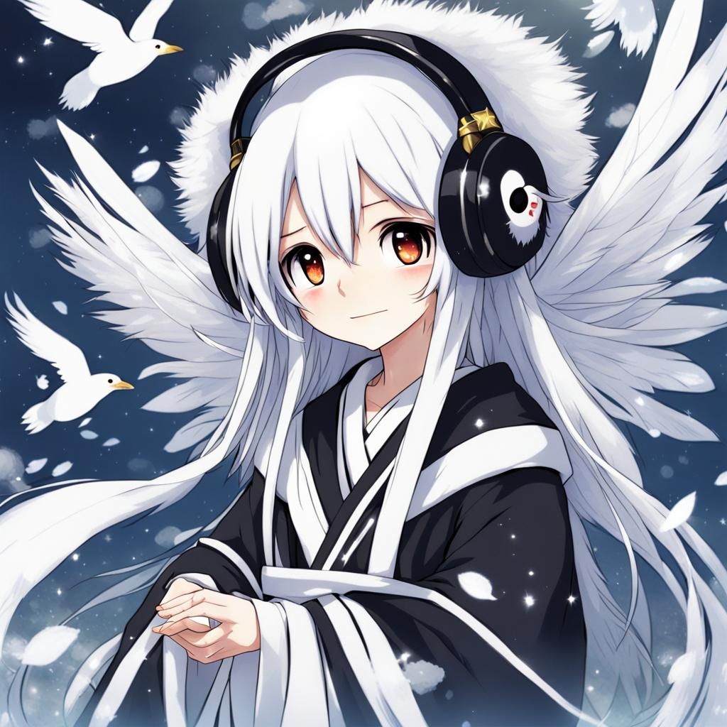 Anime Penguin Fairy in Disguise