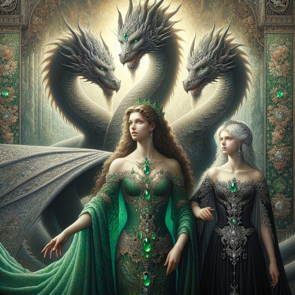 AI Dragons and Queens 1