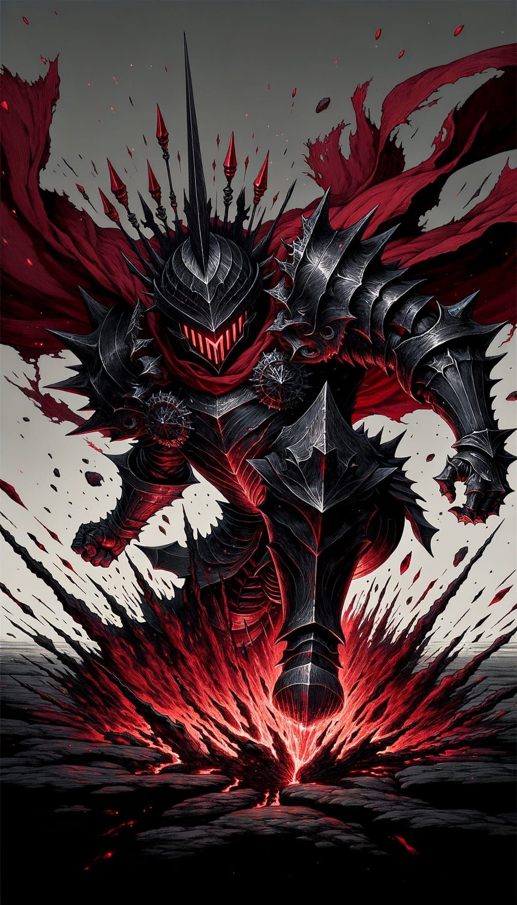 Mighty Dark Knight Unleashes Fury