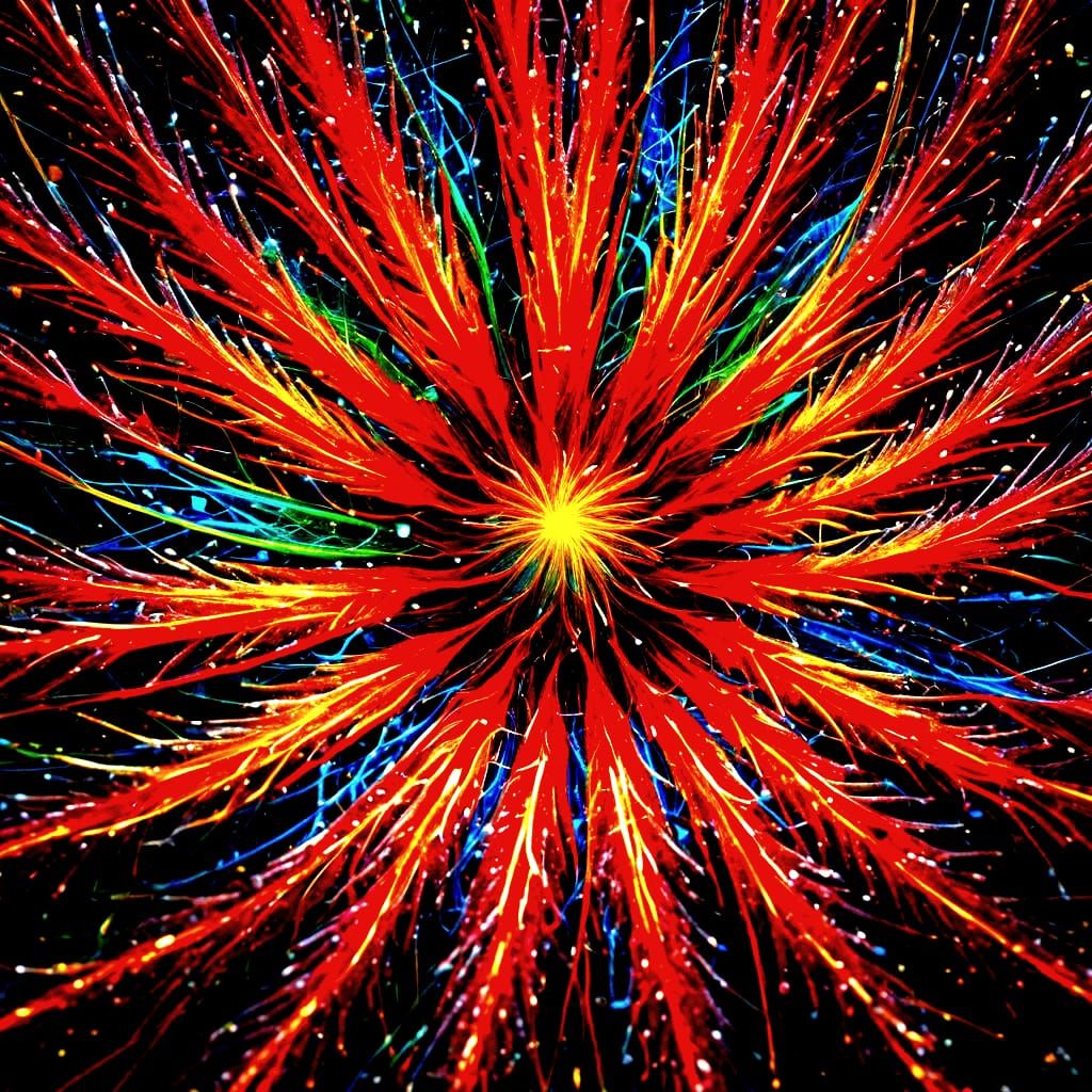 Prismatic Supernova Outburst in Hyper-Realism