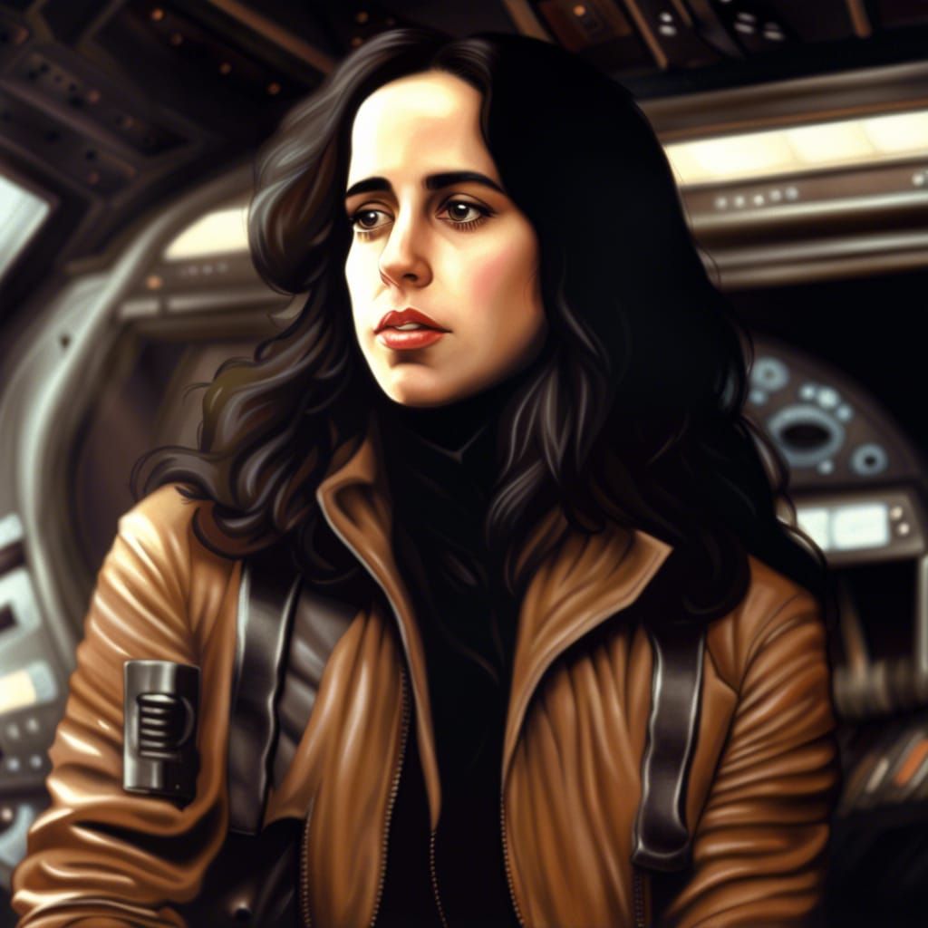 Reckless Smuggler on a Star Wars Starship