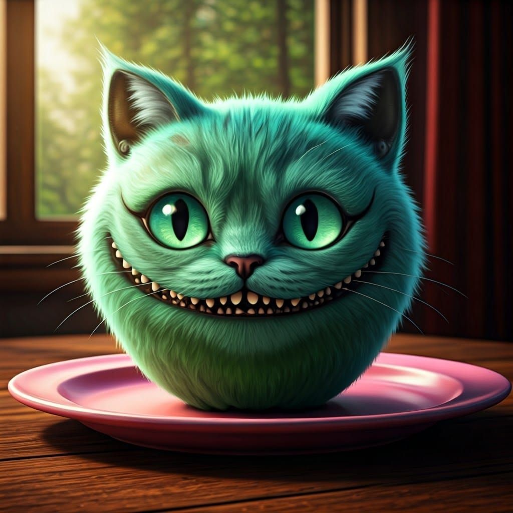 Vibrant Green Apple Chibi Delight in Watercolor Style