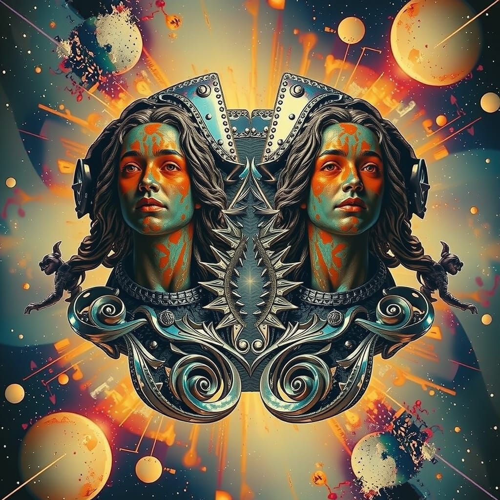 Hyperrealistic Sculpture of Reflected Glory in Fine Detail