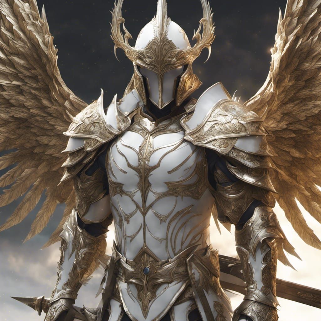 Heavenly paladin warrior