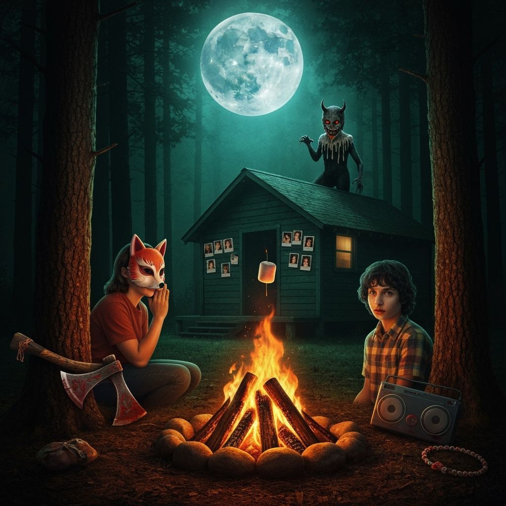 Retro Slasher Horror: Crooked Jack's Forest Camp