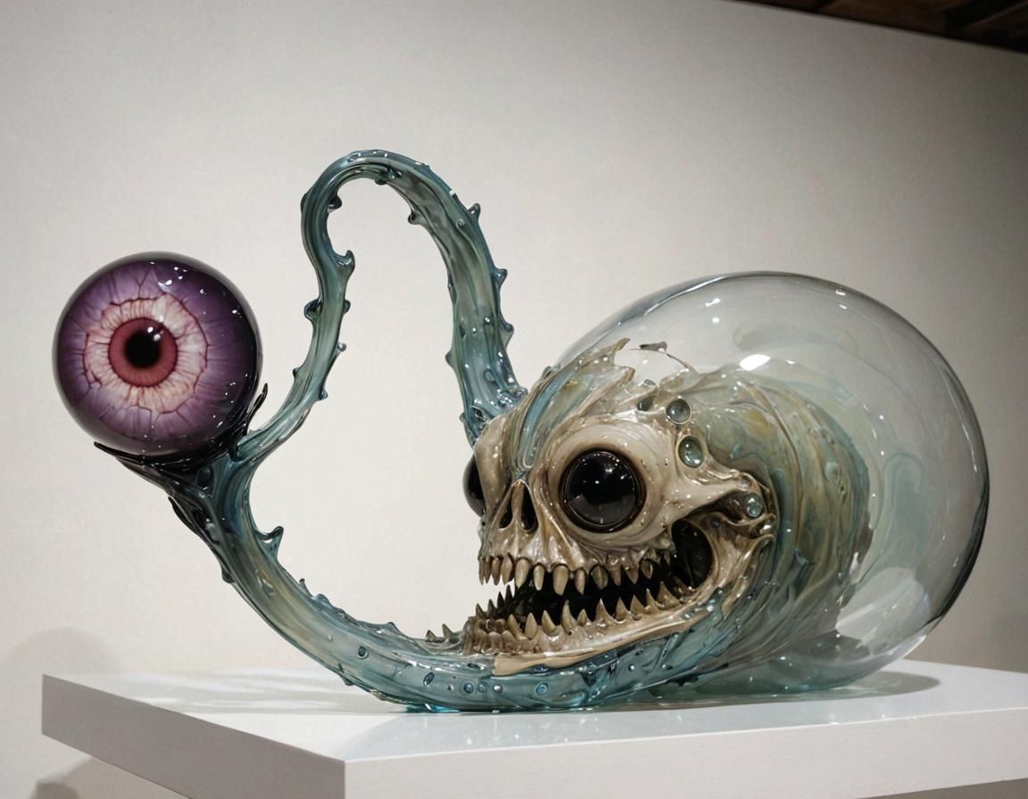 Abstract Astral Projection with Fluid Forms