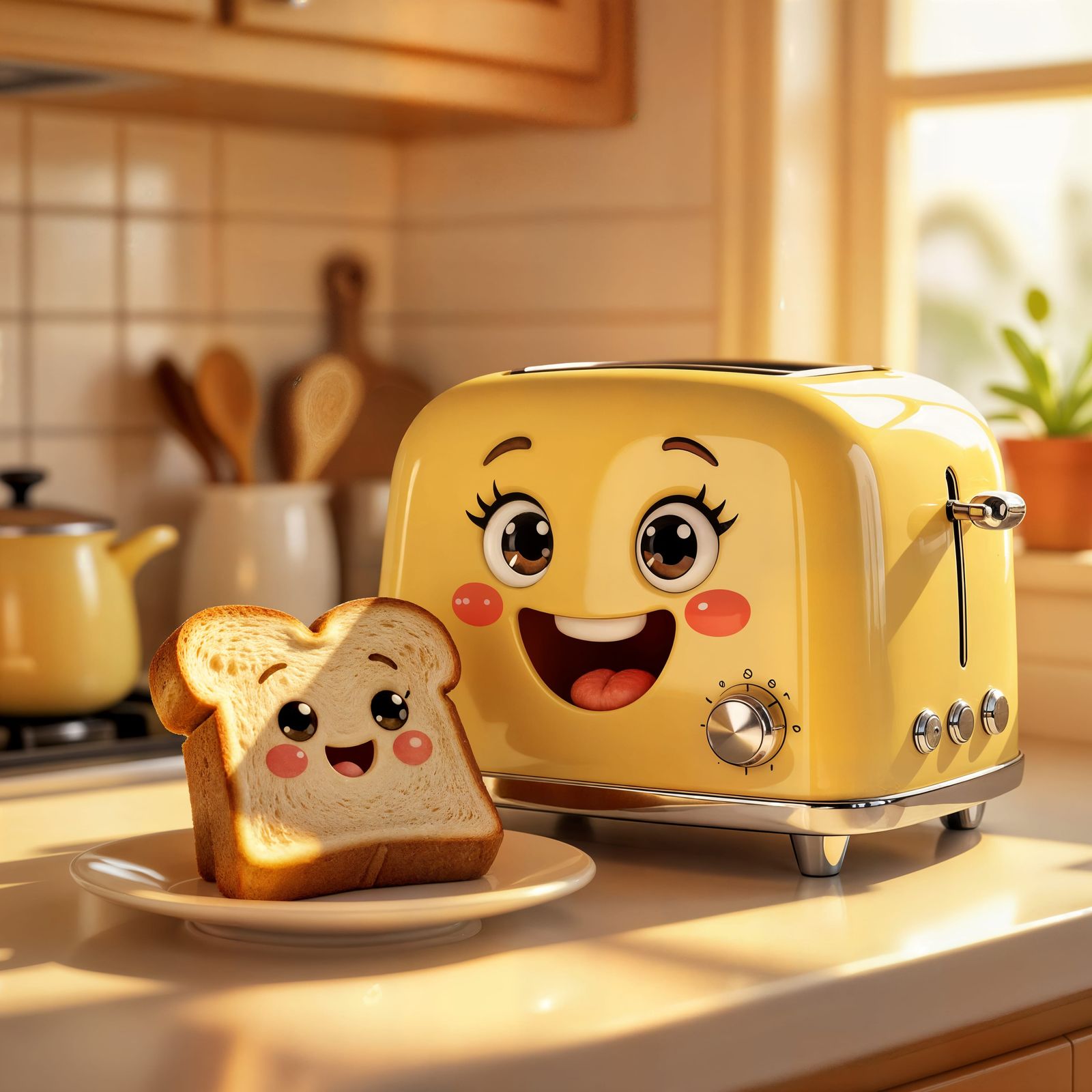 Happy Toaster