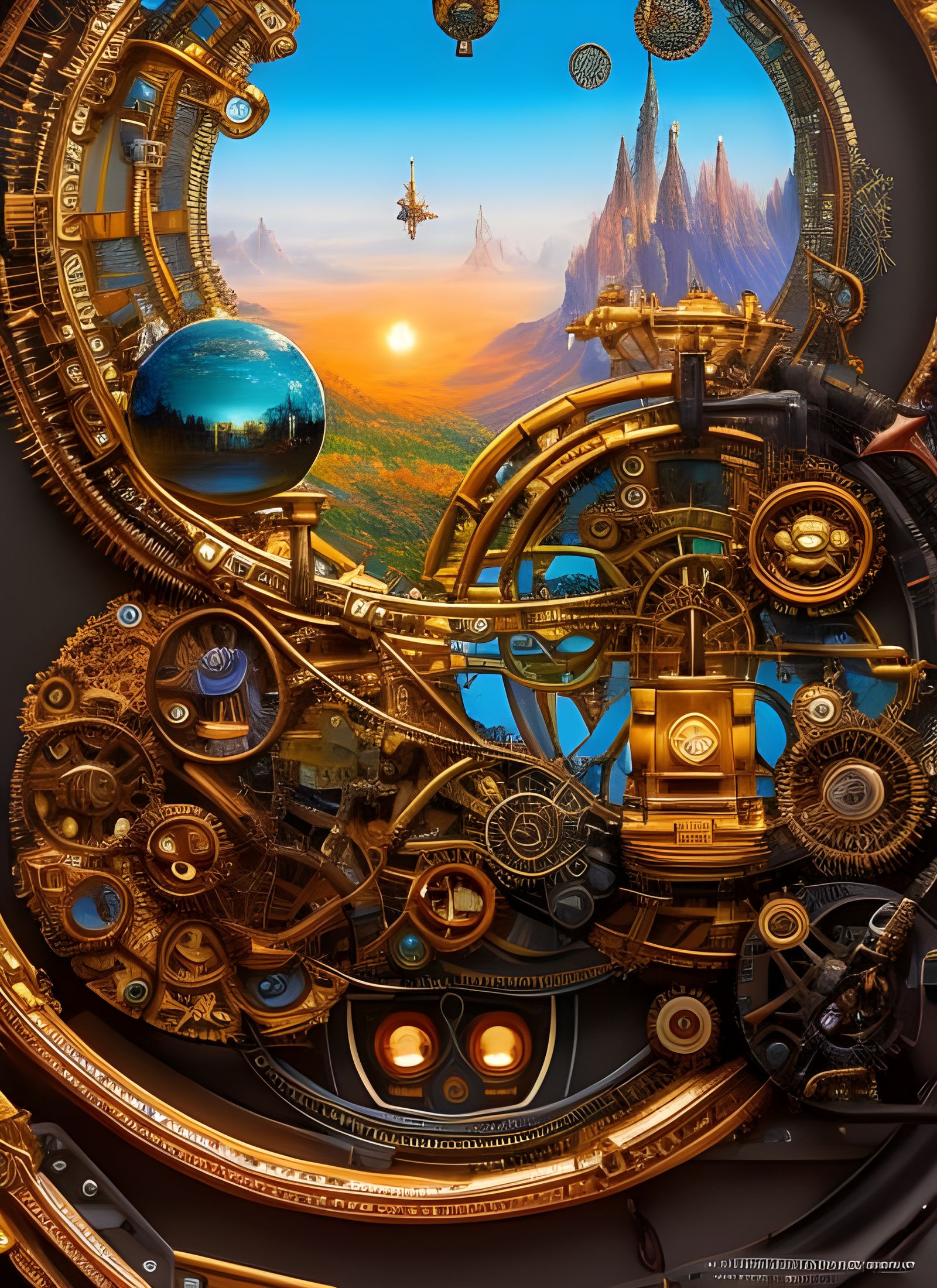 View Inside the Time Machine