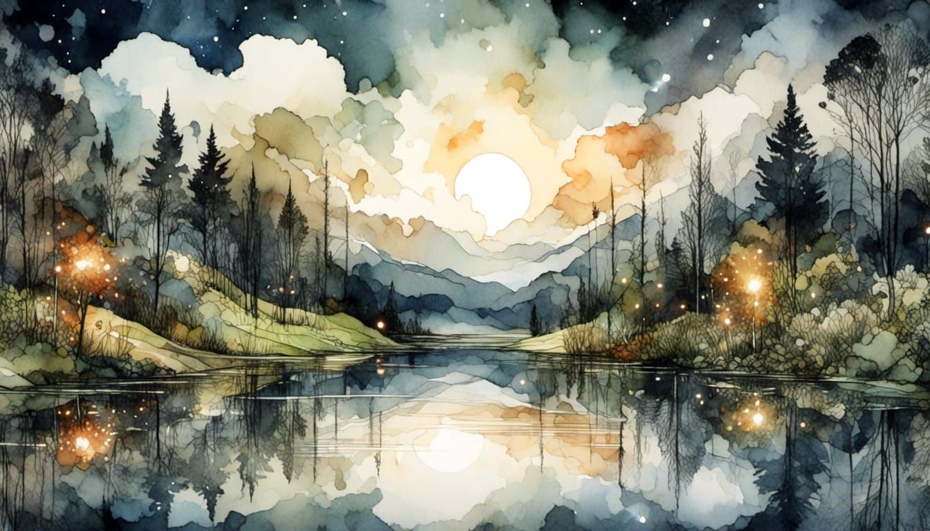 Self Reflection in Digital Ink Style