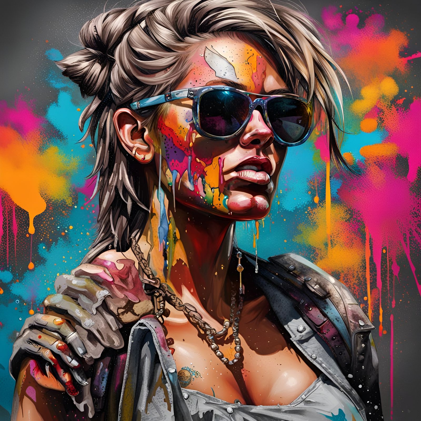 A Beautiful Barbarian Women