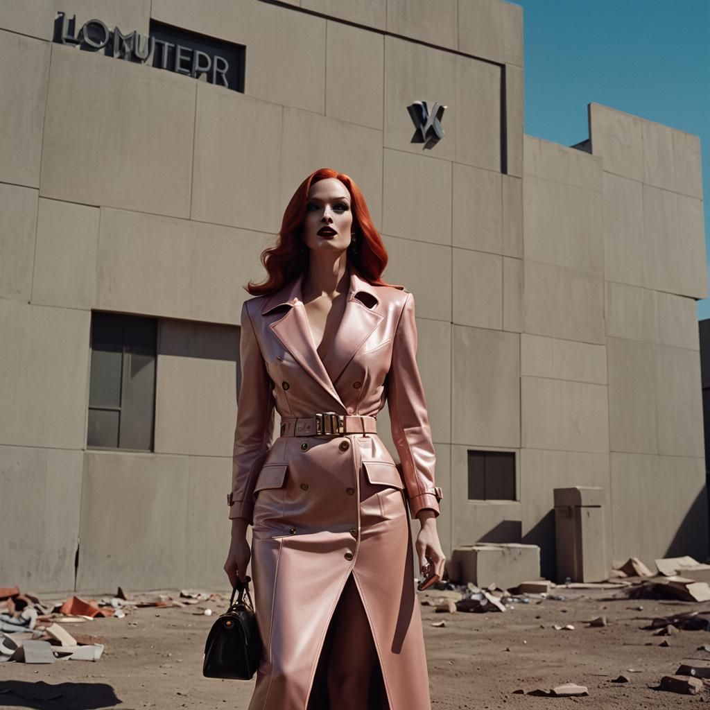 Jessica Rabbit in Louis Vuitton: Cinematic Film Still