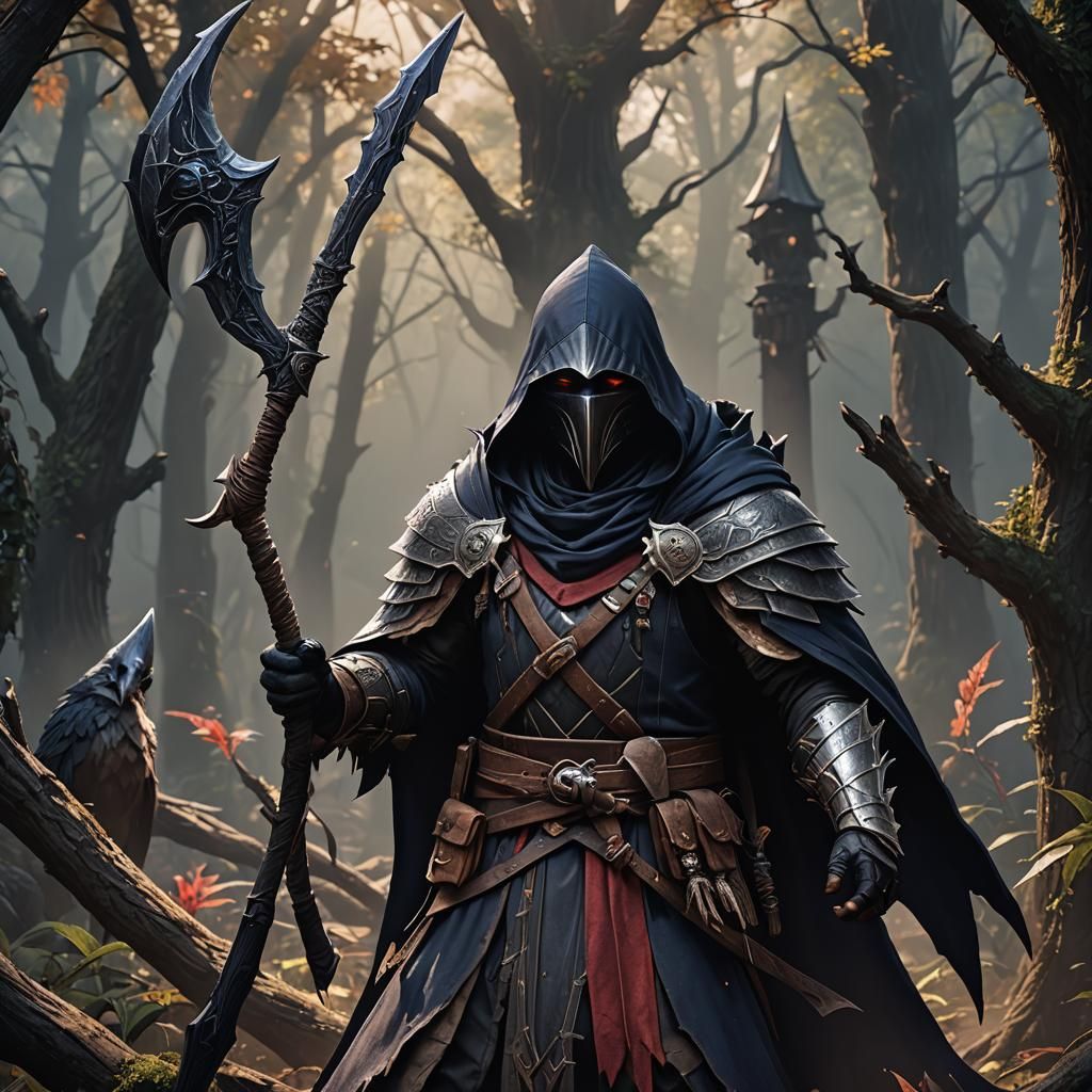Kenku Berserker with War Pick in Detailed Matte Painting