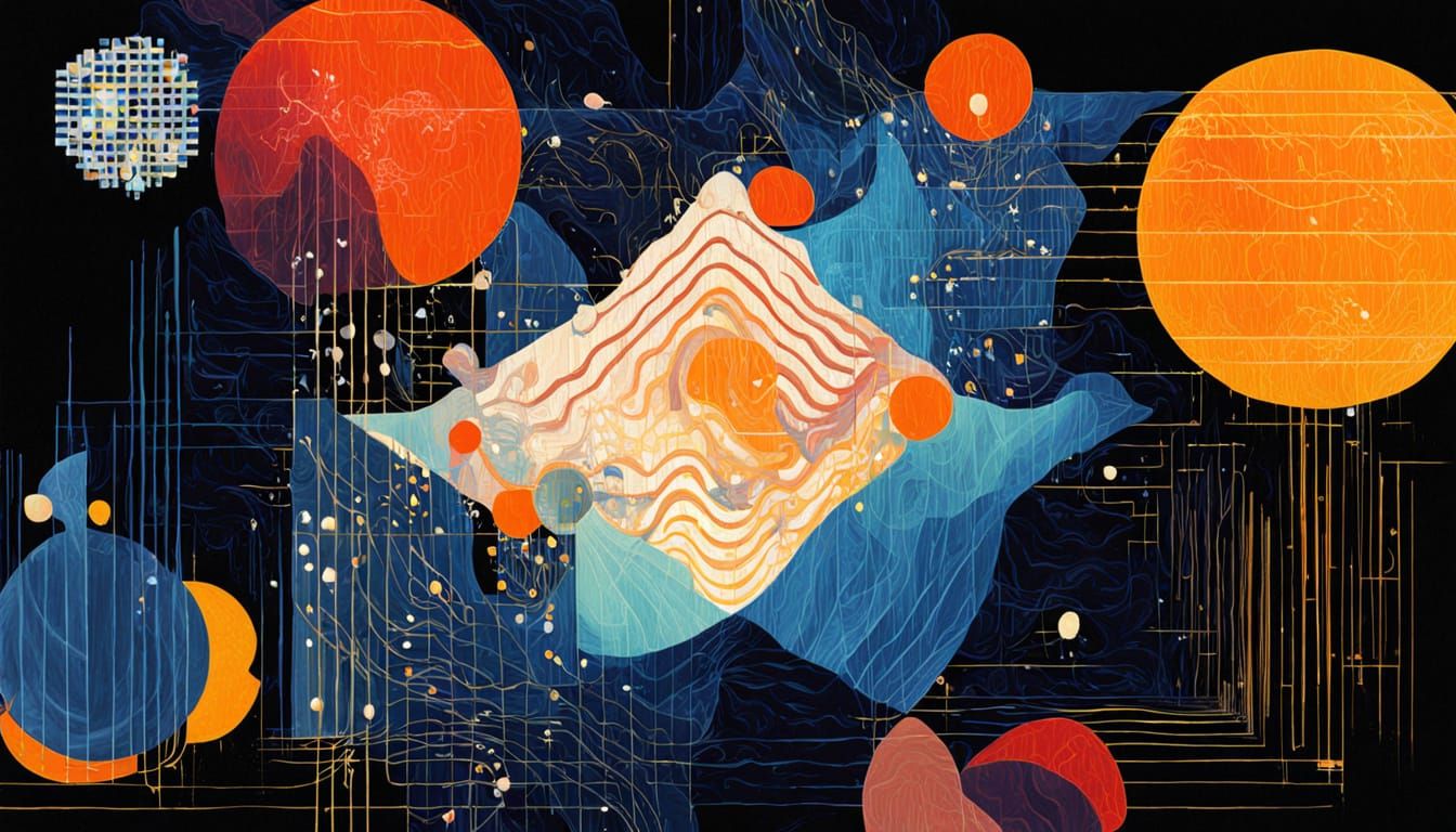 Geometric Abstract Underwater Realm