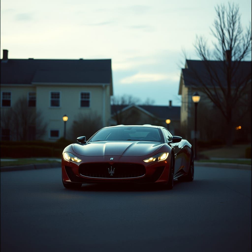 Maserati MC20 Cinematic Film Still