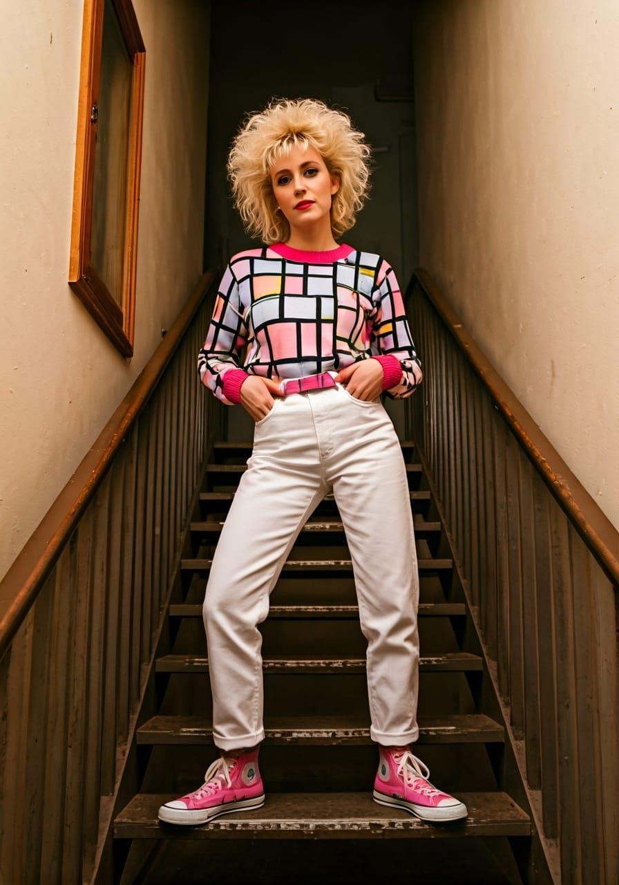 Kathryn Newton: 1980s Fashion Portrait