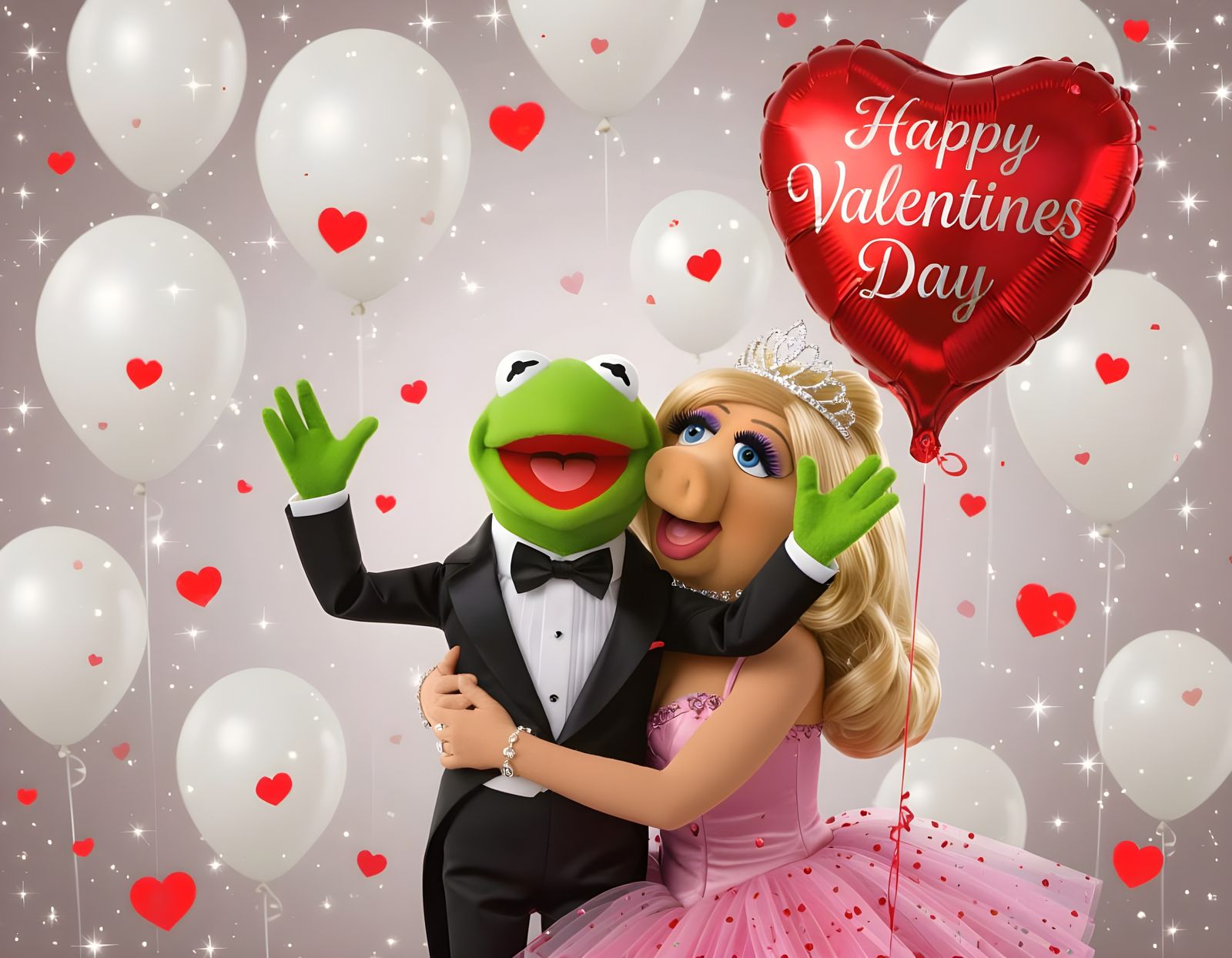 Kermit's Valentine: A Romantic Realism Scene
