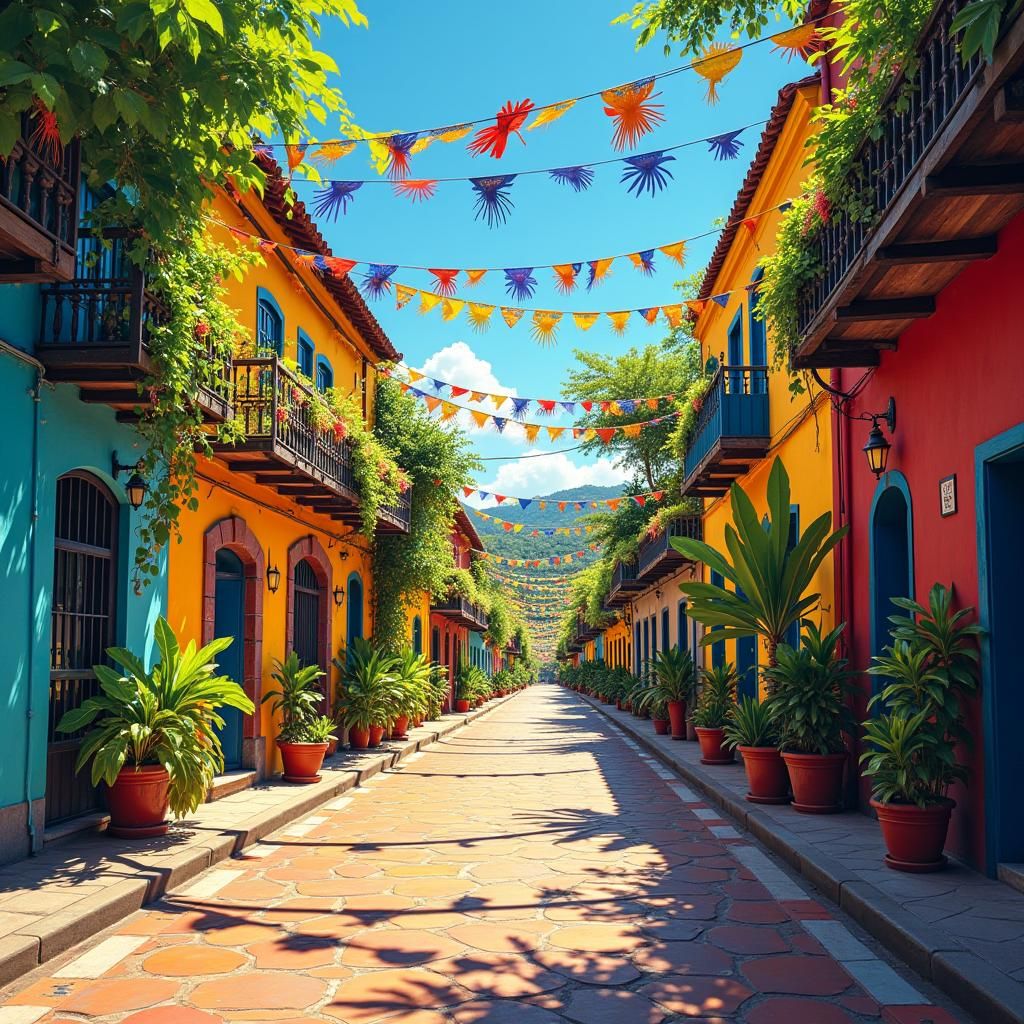 Vibrant Carnival in Brazil: A Kaleidoscope of Colors