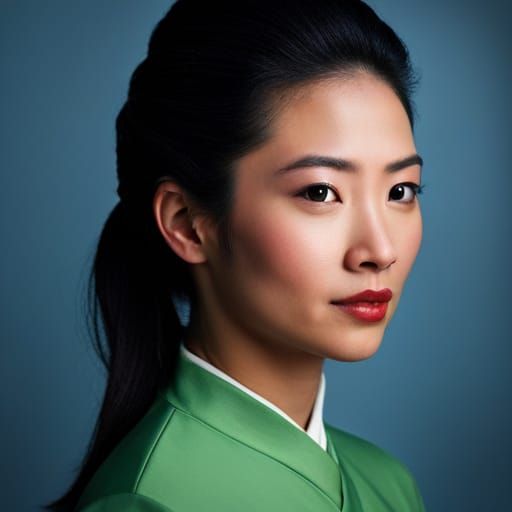 Modern Mulan Portrait: Professional Photography