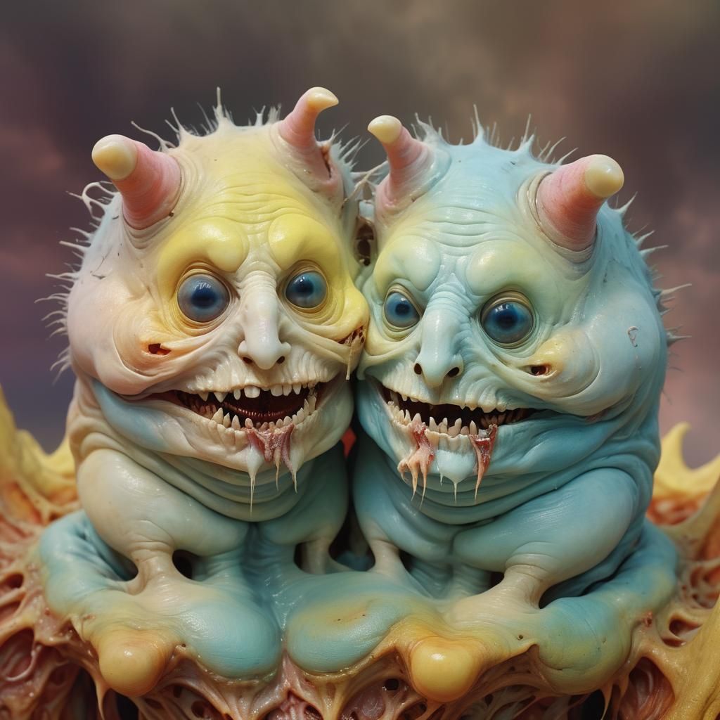 Eerie Witch in Surreal Digital Art