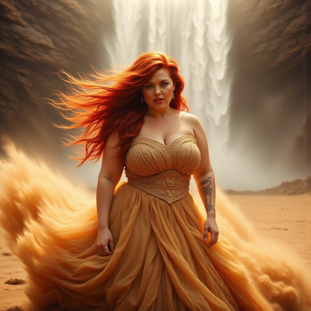 Confident Desert Storm Goddess