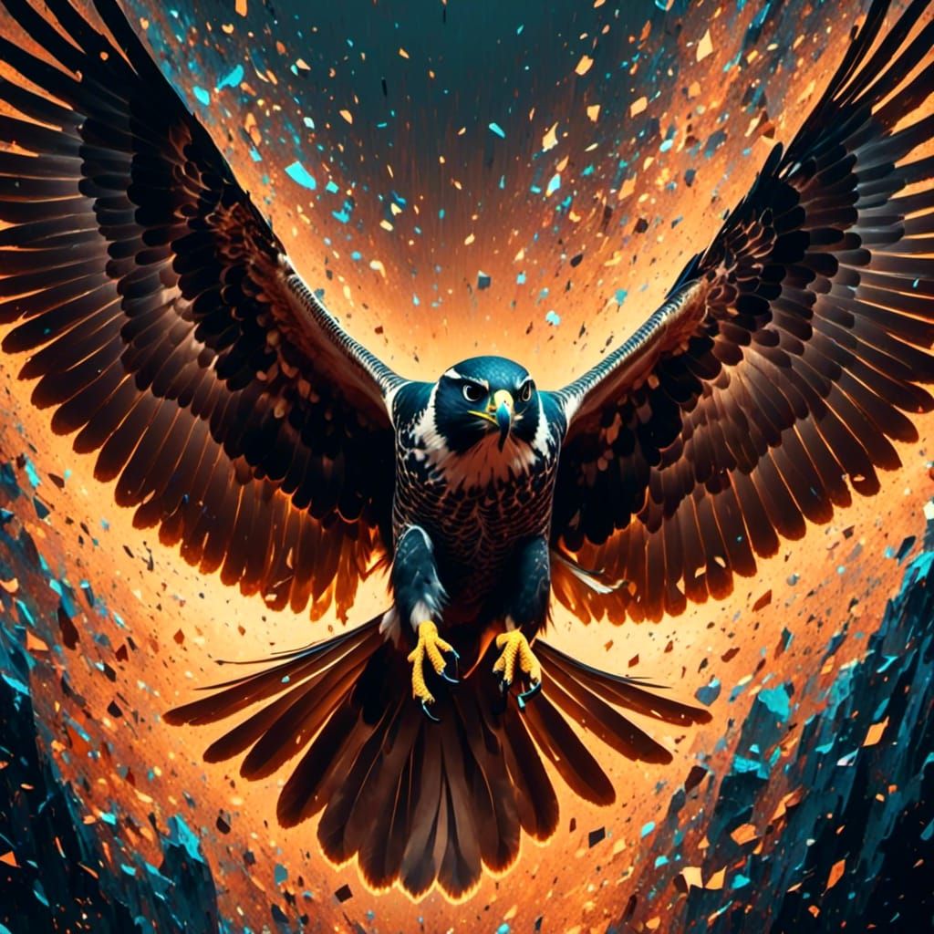 <lora:Speed Freex:0.7>Majestic Peregrine Falcon